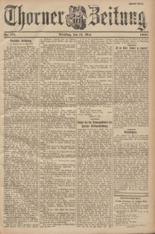 Thorner Zeitung. 1900, Nr. 112 (15 Mai) - Zweites Blatt
