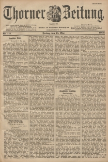 Thorner Zeitung : Begründet 1760. 1900, Nr. 115 (18 Mai) - Erstes Blatt