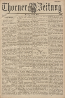 Thorner Zeitung. 1900, Nr. 118 (22 Mai) - Zweites Blatt
