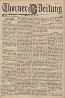 Thorner Zeitung. 1900, Nr. 119 (23 Mai) - Zweites Blatt