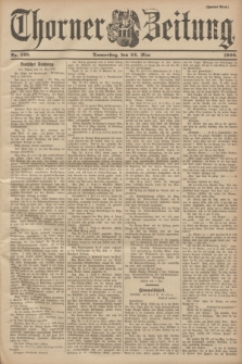 Thorner Zeitung. 1900, Nr. 120 (24 Mai) - Zweites Blatt