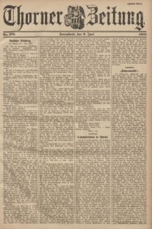 Thorner Zeitung. 1900, Nr. 132 (9 Juni) - Zweites Blatt