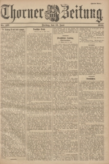 Thorner Zeitung : Begründet 1760. 1900, Nr. 137 (15 Juni) - Zweites Blatt