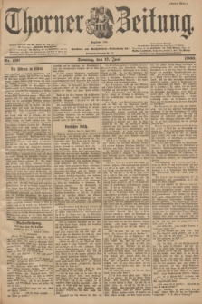 Thorner Zeitung : Begründet 1760. 1900, Nr. 139 (17 Juni) - Erstes Blatt