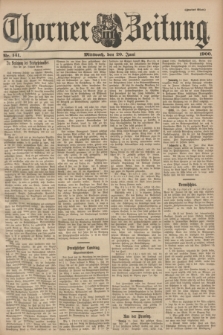 Thorner Zeitung. 1900, Nr. 141 (20 Juni) - Zweites Blatt