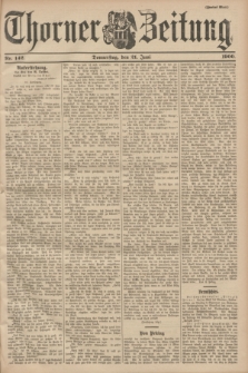 Thorner Zeitung. 1900, Nr. 142 (21 Juni) - Zweites Blatt