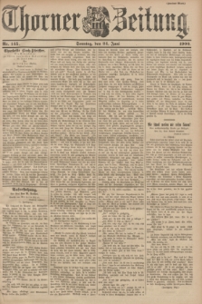 Thorner Zeitung. 1900, Nr. 145 (24 Juni) - Zweites Blatt
