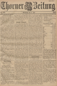 Thorner Zeitung. 1900, Nr. 153 (4 Juli) - Zweites Blatt