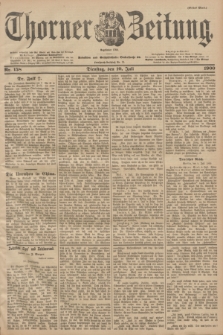 Thorner Zeitung : Begründet 1760. 1900, Nr. 158 (10 Juli) - Erstes Blatt