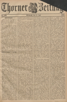 Thorner Zeitung. 1900, Nr. 159 (11 Juli) - Zweites Blatt