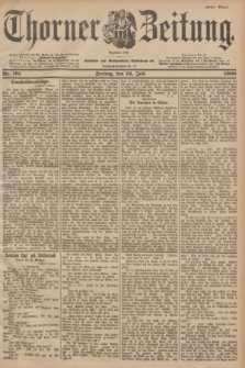 Thorner Zeitung : Begründet 1760. 1900, Nr. 161 (13 Juli) - Erstes Blatt