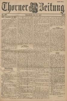 Thorner Zeitung. 1900, Nr. 162 (14 Juli) - Zweites Blatt