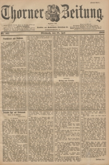 Thorner Zeitung : Begründet 1760. 1900, Nr. 165 (18 Juli) - Erstes Blatt