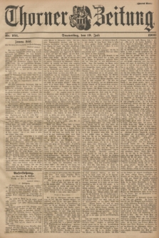 Thorner Zeitung. 1900, Nr. 166 (19 Juli) - Zweites Blatt