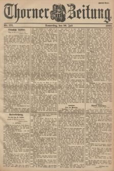 Thorner Zeitung : Begründet 1760. 1900, Nr. 172 (26 Juli) - Zweites Blatt