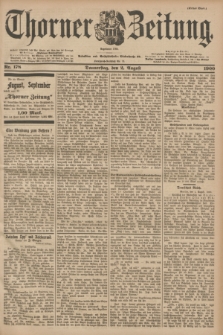 Thorner Zeitung : Begründet 1760. 1900, Nr. 178 (2 August) - Erstes Blatt