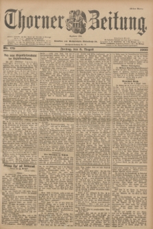 Thorner Zeitung : Begründet 1760. 1900, Nr. 179 (3 August) - Erstes Blatt
