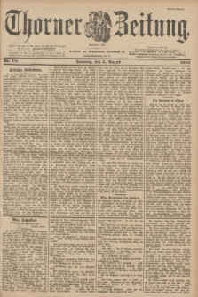 Thorner Zeitung : Begründet 1760. 1900, Nr. 181 (5 August) - Erstes Blatt