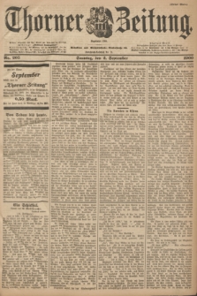 Thorner Zeitung : Begründet 1760. 1900, Nr. 205 (2 September) - Erstes Blatt