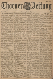 Thorner Zeitung. 1900, Nr. 205 (2 September) - Zweites Blatt