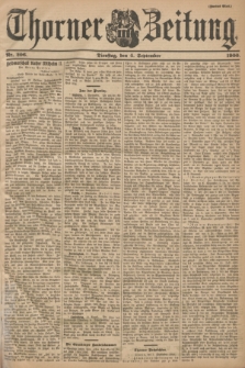 Thorner Zeitung. 1900, Nr. 206 (4 September) - Zweites Blatt