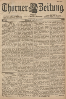 Thorner Zeitung : Begründet 1760. 1900, Nr. 207 (5 September) - Erstes Blatt