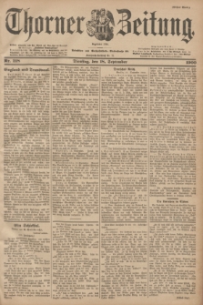 Thorner Zeitung : Begründet 1760. 1900, Nr. 218 (18 September) - Erstes Blatt
