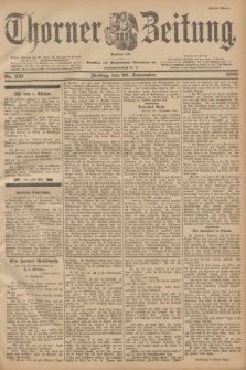 Thorner Zeitung : Begründet 1760. 1900, Nr. 227 (28 September) - Erstes Blatt