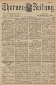 Thorner Zeitung : Begründet 1760. 1900, Nr. 233 (5 Oktober) - Erstes Blatt