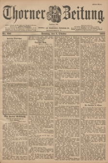 Thorner Zeitung : Begründet 1760. 1900, Nr. 235 (7 Oktober) - Erstes Blatt