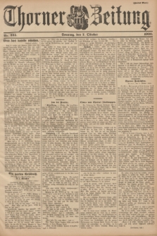 Thorner Zeitung. 1900, Nr. 235 (7 Oktober) - Zweites Blatt