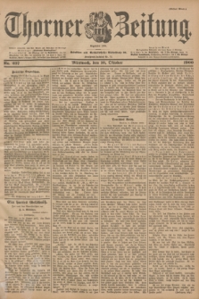 Thorner Zeitung : Begründet 1760. 1900, Nr. 237 (10 Oktober) - Erstes Blatt