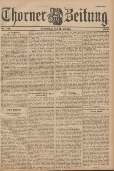 Thorner Zeitung. 1900, Nr. 238 (11 Oktober) - Zweites Blatt