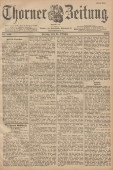 Thorner Zeitung : Begründet 1760. 1900, Nr. 239 (12 Oktober) - Erstes Blatt