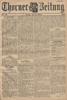 Thorner Zeitung. 1900, Nr. 239 (12 Oktober) - Zweites Blatt