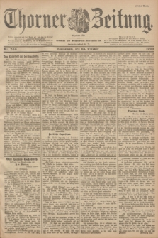 Thorner Zeitung : Begründet 1760. 1900, Nr. 240 (13 Oktober) - Erstes Blatt
