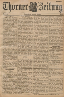 Thorner Zeitung. 1900, Nr. 240 (13 Oktober) - Zweites Blatt