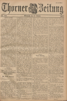 Thorner Zeitung. 1900, Nr. 243 (17 Oktober) - Zweites Blatt