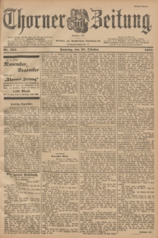 Thorner Zeitung : Begründet 1760. 1900, Nr. 253 (28 Oktober) - Erstes Blatt