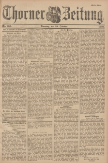 Thorner Zeitung. 1900, Nr. 253 (28 Oktober) - Zweites Blatt