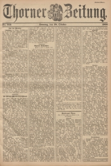 Thorner Zeitung. 1900, Nr. 253 (28 Oktober) - Drittes Blatt