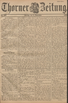Thorner Zeitung : Begründet 1760. 1900, Nr. 257 (2 November) - Zweites Blatt