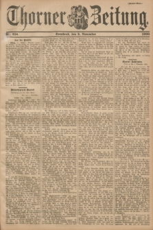 Thorner Zeitung : Begründet 1760. 1900, Nr. 258 (3 November) - Zweites Blatt