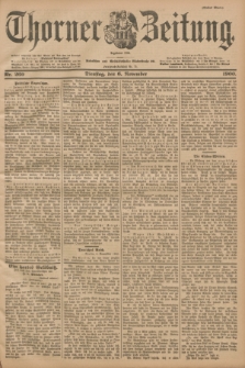 Thorner Zeitung : Begründet 1760. 1900, Nr. 260 (6 November) - Erstes Blatt