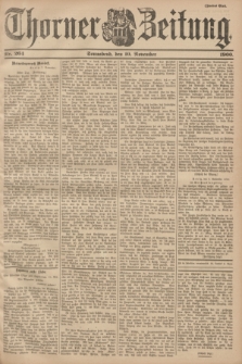 Thorner Zeitung. 1900, Nr. 264 (10 November) - Zweites Blatt
