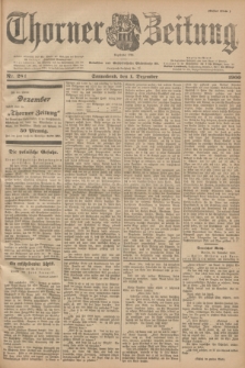 Thorner Zeitung : Begründet 1760. 1900, Nr. 281 (1 Dezember) - Erstes Blatt