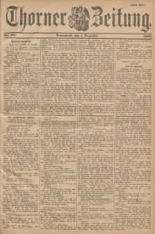 Thorner Zeitung. 1900, Nr. 281 (1 Dezember) - Zweites Blatt