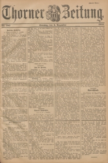 Thorner Zeitung. 1900, Nr. 282 (2 Dezember) - Zweites Blatt