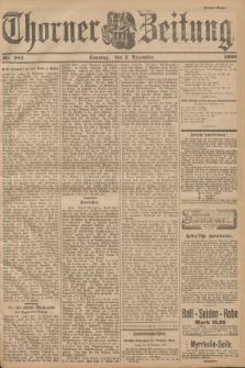 Thorner Zeitung. 1900, Nr. 282 (2 Dezember) - Drittes Blatt