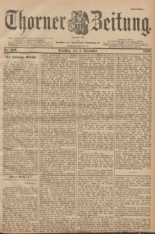 Thorner Zeitung : Begründet 1760. 1900, Nr. 283 (4 Dezember) - Erstes Blatt